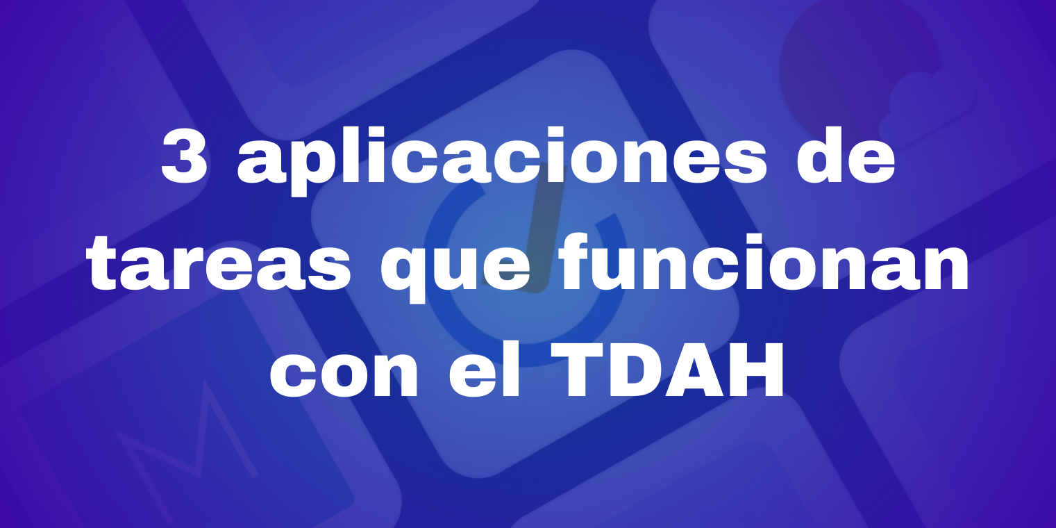 Imagen destacada con los logotipos de las mejores aplicaciones de listas de tareas pendientes para el TDAH